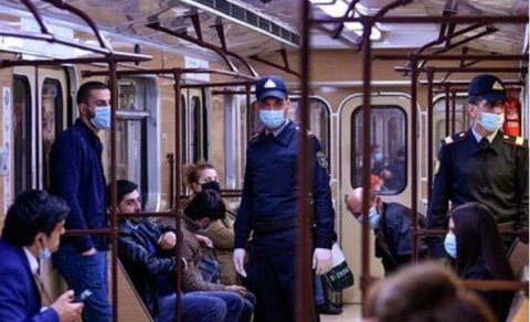 Metroda saxlanılan koronavirus xəstəsi: “Qayınanamın yanına gedirdim”