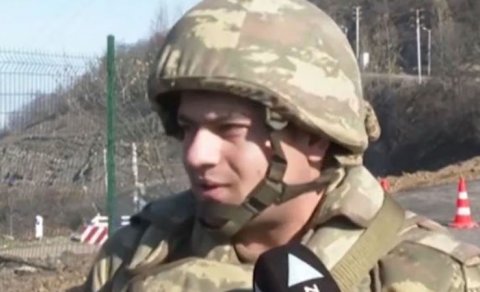 Şuşa yaxınlığındakı terror zamanı postda olan hərbçimiz hadisə anından danışdı - VİDEO