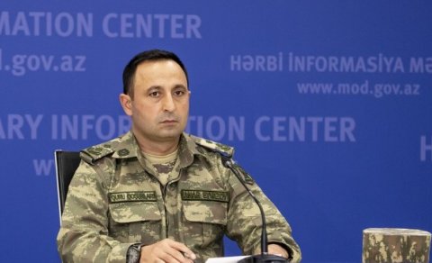 Azərbaycan Müdafiə Nazirliyi BRİFİNQ KEÇİRİR