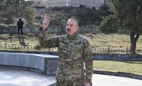 Prezident sərhəddə baş verənlərlə bağlı danışdı