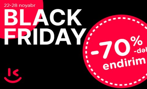 Əsl “Black Friday” kampaniyası “Kontakt”da-70%-DƏK ENDİRİMLƏR
