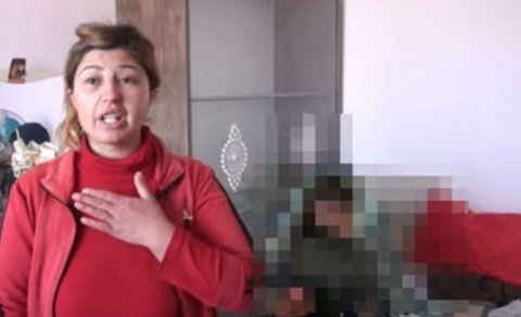 Uşağını küçədə yatmağa məcbur etdiyi deyilən ana danışdı - VİDEO