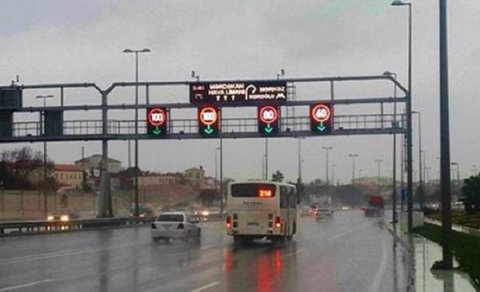 Bu yollarda sürət həddi endirildi