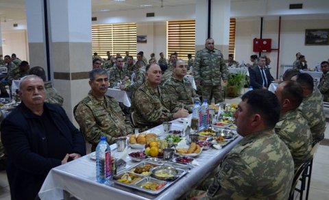 Kərim Vəliyevin general-polkovnik rütbəsi ilə qatıldığı ilk tədbir