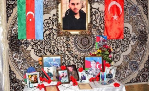 Ağstafada Vətən müharibəmizin şəhidi yad edildi