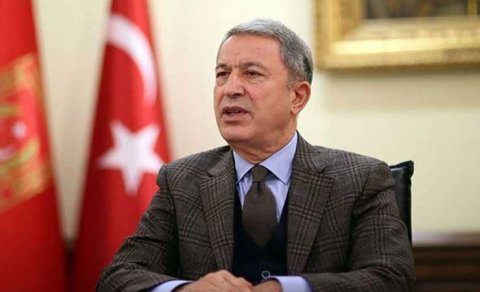 Hulusi Akar Elçin Quliyevə və Zakir Həsənova başsağlığı verdi
