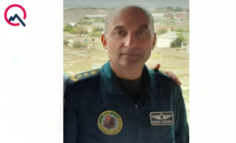 Polkovnikin bir həftə əvvəl atası vəfat etmişdi...