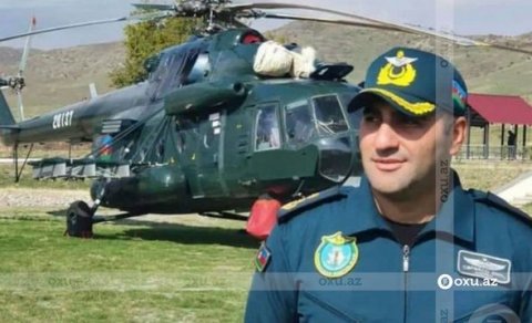 Helikopter qəzasından sağ çıxmış polkovnik-leytenantın durumu necədir?