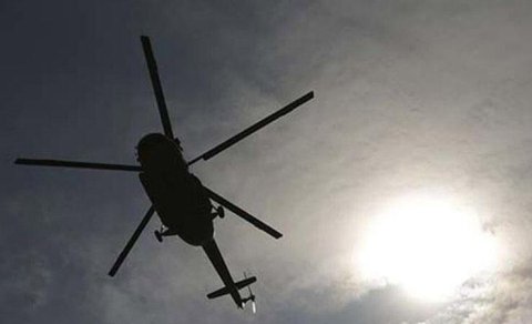Qəzaya uğrayan helikopterlərin \