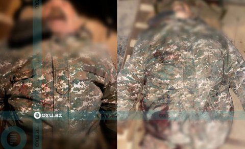 Əsgərimizin zərərsizləşdirdiyi erməninin hərbçi olduğunu sübut edən FOTO