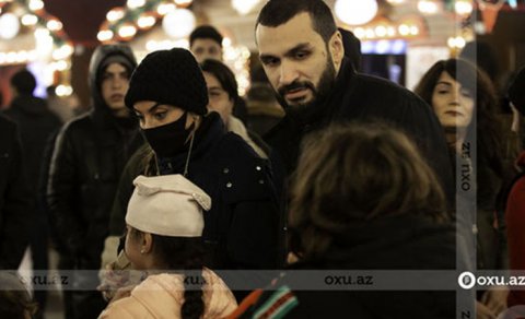 Arzu Əliyeva həyat yoldaşı ilə “Tarqovu”da (FOTOLAR)