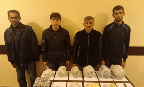 İrandan Azərbaycana narkotik keçirmək istəyən şəxs sərhədçilərə bıçaqla xəsarət yetirməyə cəhd etdi - FOTOLAR