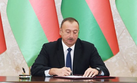 Prezident bu sərəncamda dəyişiklik etdi 