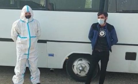 Abşeronda sərnişin avtobusu sürən koronavirus xəstəsi saxlanıldı
