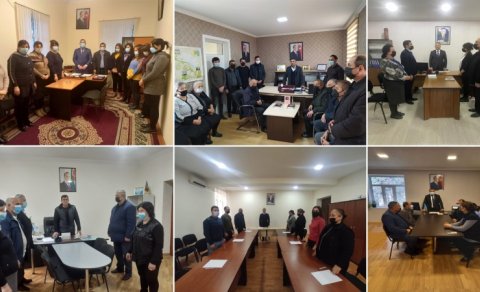 Ağstafada ümummilli lider Heydər Əliyevin anım günü ilə əlaqədar silsilə tədbirlər keçirilir