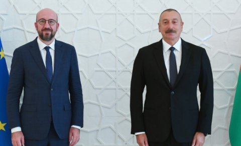 İlham Əliyevin Şarl Mişellə görüşündə hansı məsələlər müzakirə olunub? - YENİLƏNİB