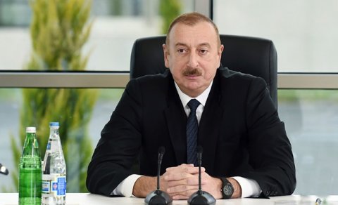 Prezident Zəngəzur dəhlizindən danışdı