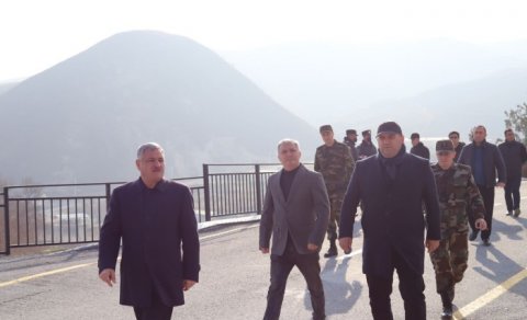 Prezidentin xüsusi nümayəndəsi Qarabağda görülən işlərlə tanış olub