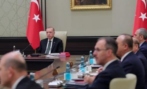 Ərdoğan nazirləri topladı