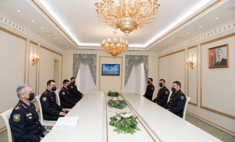 Vilayət Eyvazov Türkiyədə magistr təhsili almış 6 polisi vəzifəyə təyin etdi 