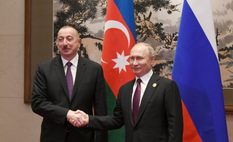 Putin İlham Əliyevi təbrik etdi