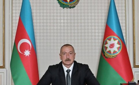 Prezident xalqa müraciət etdi - VİDEO