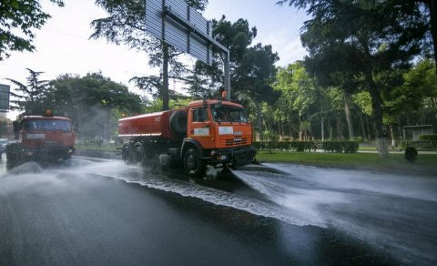 Bu prospektdə görüləcək işlə bağlı sürücülərə müraciət