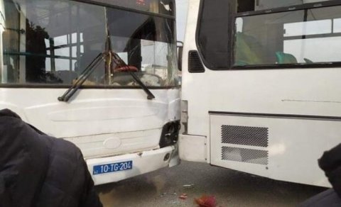 BNA-dan 3 avtobusun toqquşması ilə bağlı AÇIQLAMA