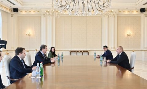 Prezident Amerika Yəhudi Komitəsinin icraçı direktorunu qəbul edib - YENİLƏNİB