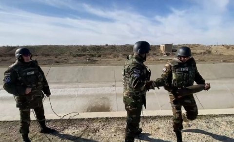 Samur-Abşeron kanalında tank və top mərmiləri tapıldı - VİDEO