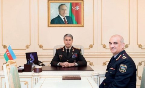 Vilayət Eyvazov təqaüdə göndərdiyi generallarla görüşdü - FOTO