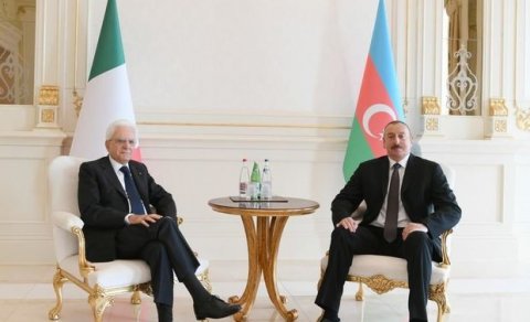 İlham Əliyev İtaliya Prezidentini təbrik etdi