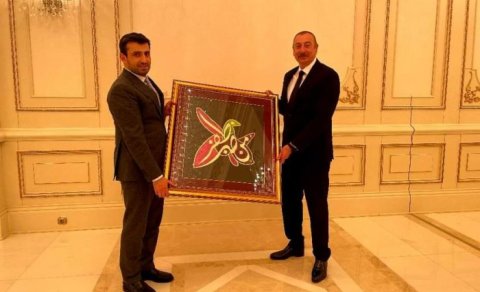Prezident İlham Əliyev Selcuq Bayraktarla görüşüb - FOTO