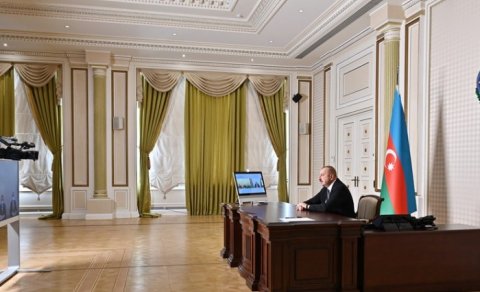 Prezident İlham Əliyev yeni icra başçılarını videoformatda qəbul etdi