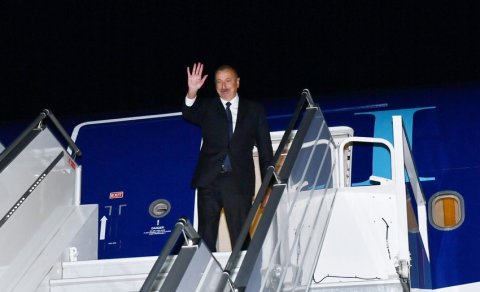 Prezident İlham Əliyevin Rusiyaya rəsmi səfəri başa çatıb