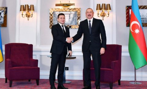 Zelenski İlham Əliyevə təşəkkür ETDİ - YENİLƏNİB