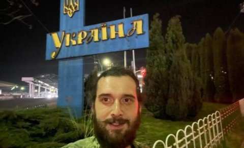 Gürcü könüllülər Ukraynaya getdi
