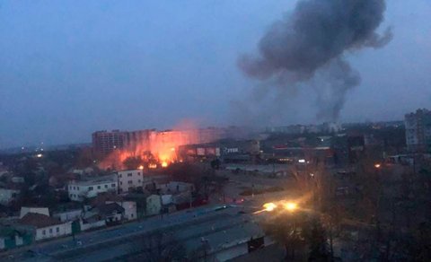 Ukrayna Nikolayev hava limanını geri aldı