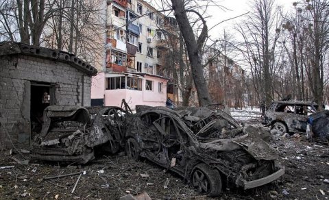 Ukraynanın Sumı şəhəri bombalanıb, 9 dinc sakin həlak olub