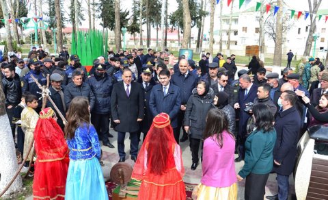 Ağstafada Novruz bayramı münasibəti ümumrayon tədbiri keçirildi - FOTOLAR