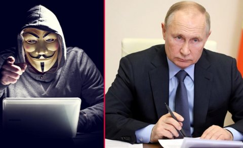 Hakerlərin bu dəfəki hədəfi Rusiya Mərkəzi Bankı oldu - Putini əsəbləşdirəcək mesaj (VİDEO)
