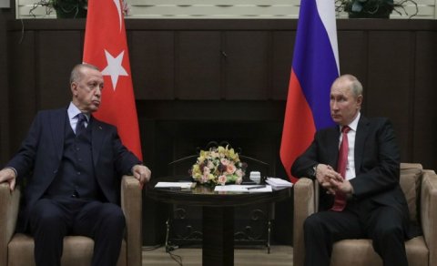 Putin Ərdoğana təşəkkür ETDİ