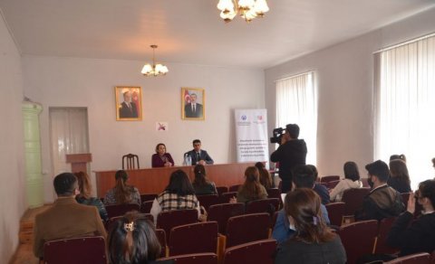 QHT növbəti maarifləndirmə tədbirini Oğuzda keçirib - FOTO