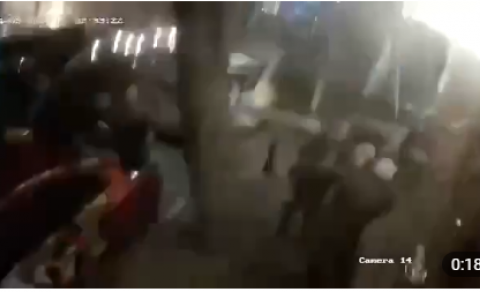 “Location” gecə klubunda partlayış anının görüntüləri - VİDEO