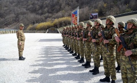 Zakir Həsənov yeni hərbi infrastrukturlara baxış keçirdi - VİDEO