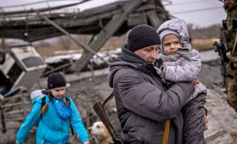 Ukraynada 200 uşaq müharibə nəticəsində həlak olub