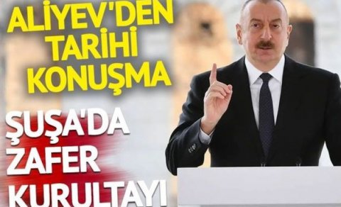 İlham Əliyevdən Şuşada önəmli mesajlar – VİDEO