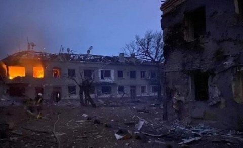 Dnepropetrovskda silah anbarı məhv edildi