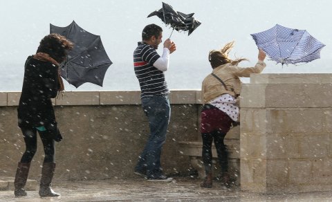 Sabaha olan hava proqnozu açıqlandı- Güclü külək olacaq