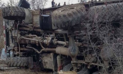 Laçında qəzaya uğrayan “Ural” hərbi təyinatlı olub? - YENİLƏNİB